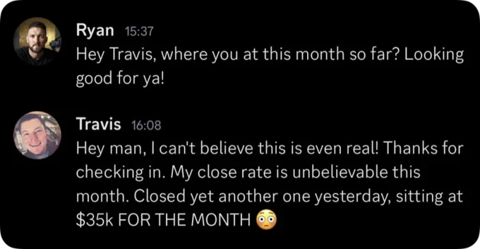Client result — $35K